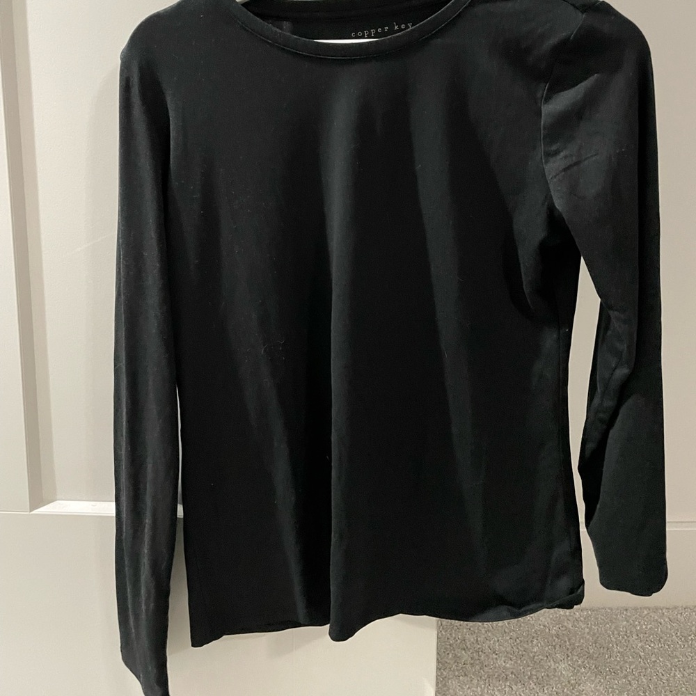 Girls copper key long sleeve tee